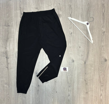 LULULEMON HOODIE TRACKSUIT BEIGE/BLACK SIZE LARGE