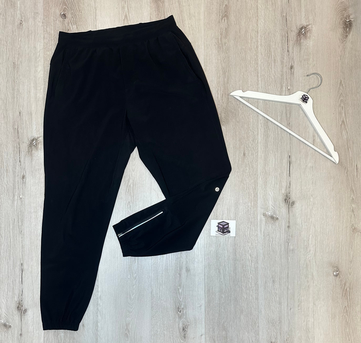 LULULEMON HOODIE TRACKSUIT WALNUT CRUNCH/BLACK SIZE MEDIUM