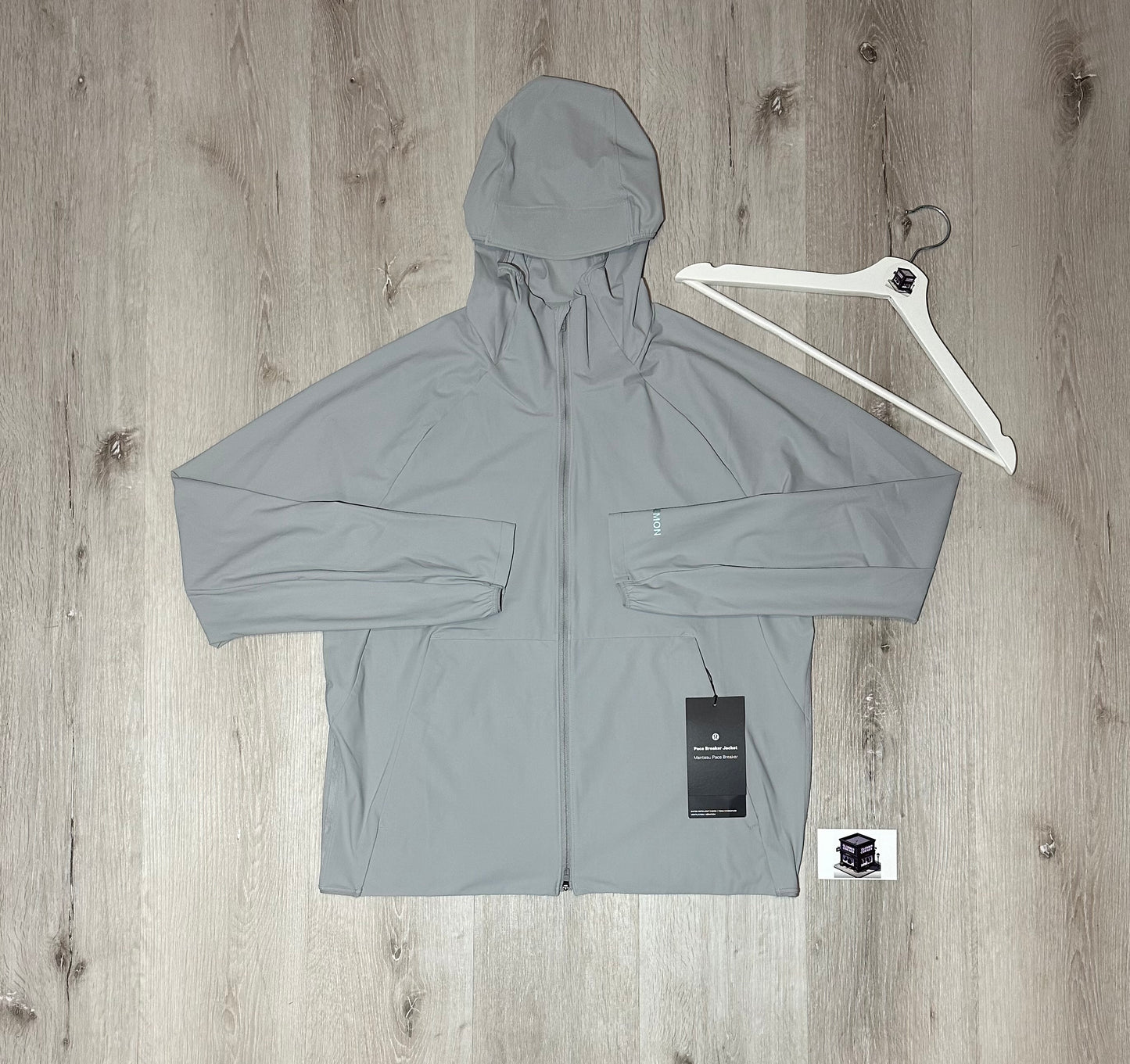 LULULEMON PACE BREAKER JACKET GREY