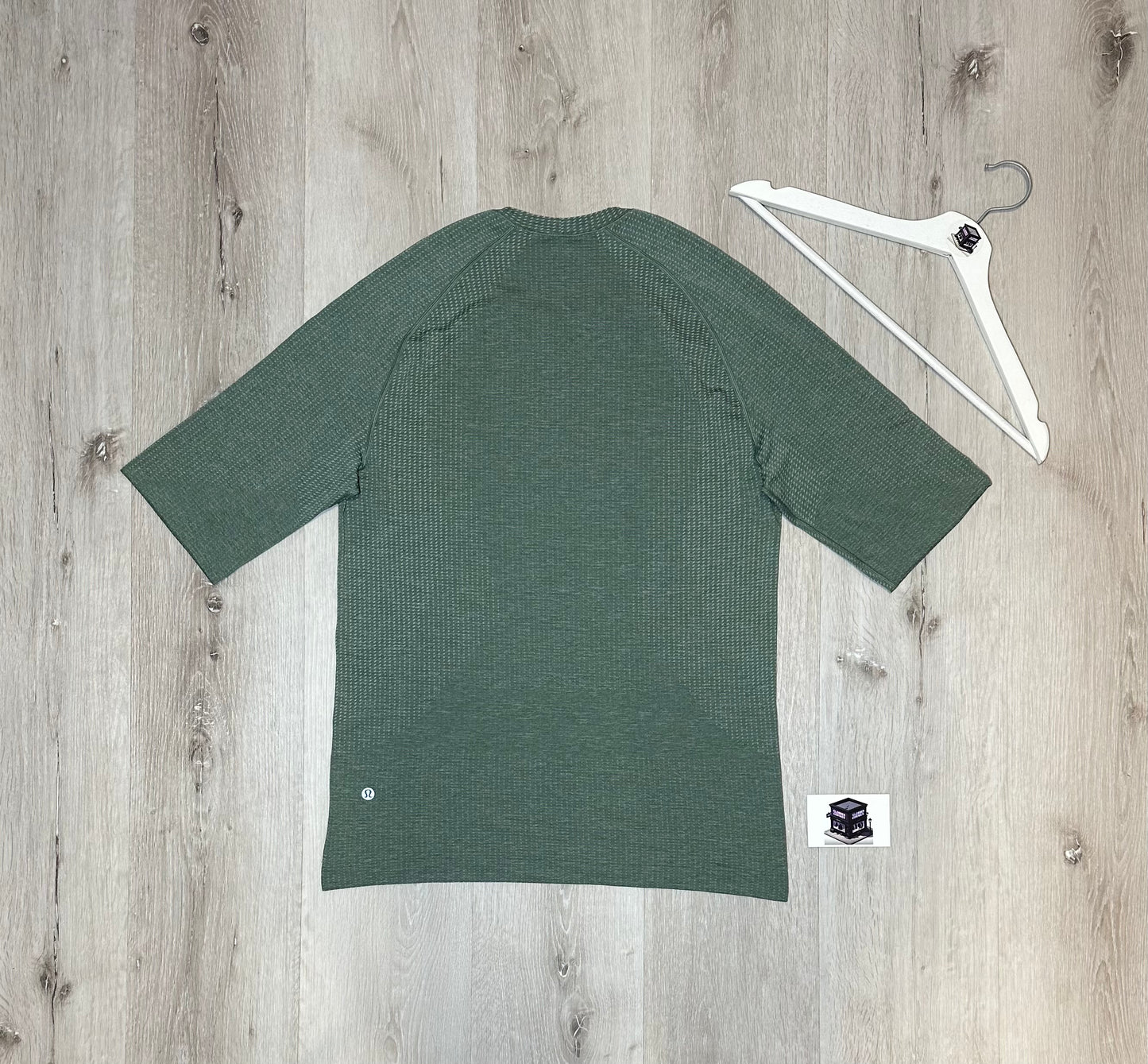 LULULEMON SET JADE GREY/BLACK SIZE SMALL
