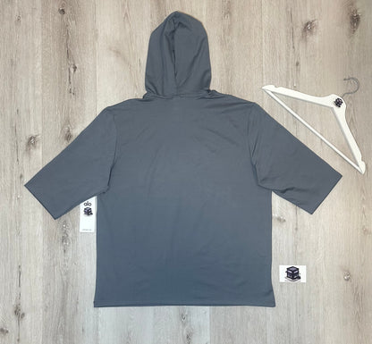 ALO HOODIE TRACKSUIT STEEL GREY SIZE LARGE