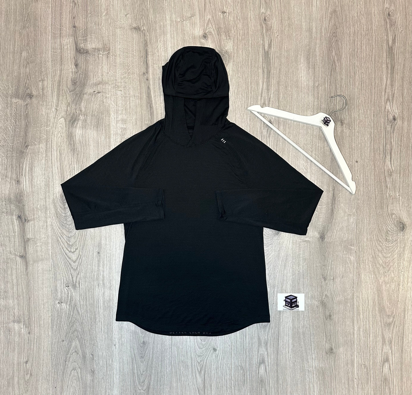 LULULEMON HOODIE TRACKSUIT BLACK SIZE SMALL