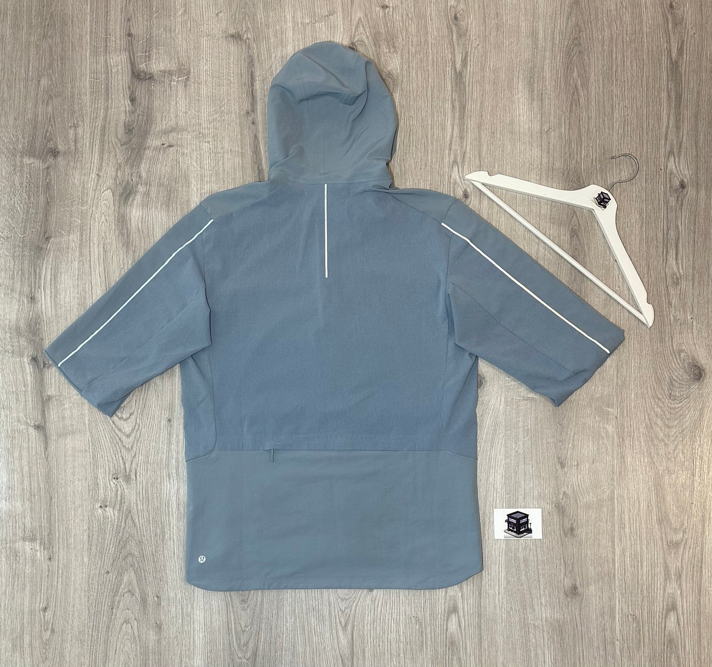 LULULEMON TRACKSUIT BLUE/GREY SIZE LARGE