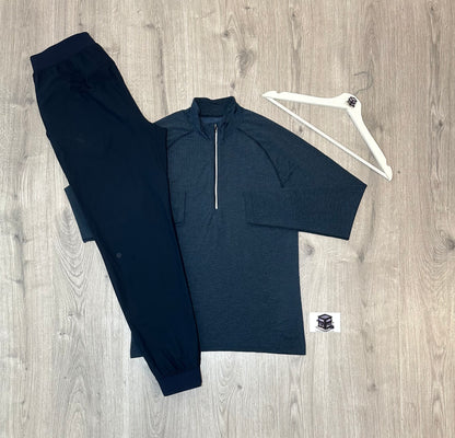 LULULEMON TRACKSUIT NAVY SIZE SMALL