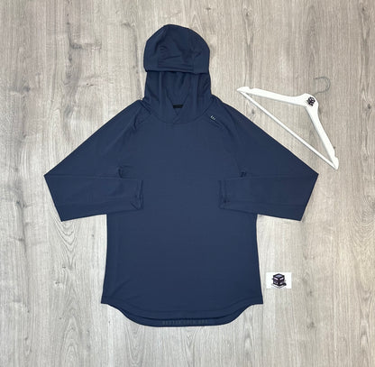 LULULEMON HOODIE TRACKSUIT NAVY/IRON BLUE SIZE MEDIUM