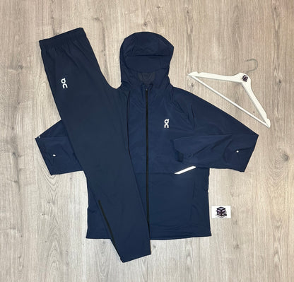 ON RUNNING CORE TRACKSUIT NAVY SIZE MEDIUM