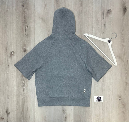 ON RUNNING FOCUS TECH TRACKSUIT STEEL GREY SIZE SMALL