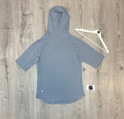 LULULEMON HOODIE TRACKSUIT STEEL BLUE SIZE MEDIUM