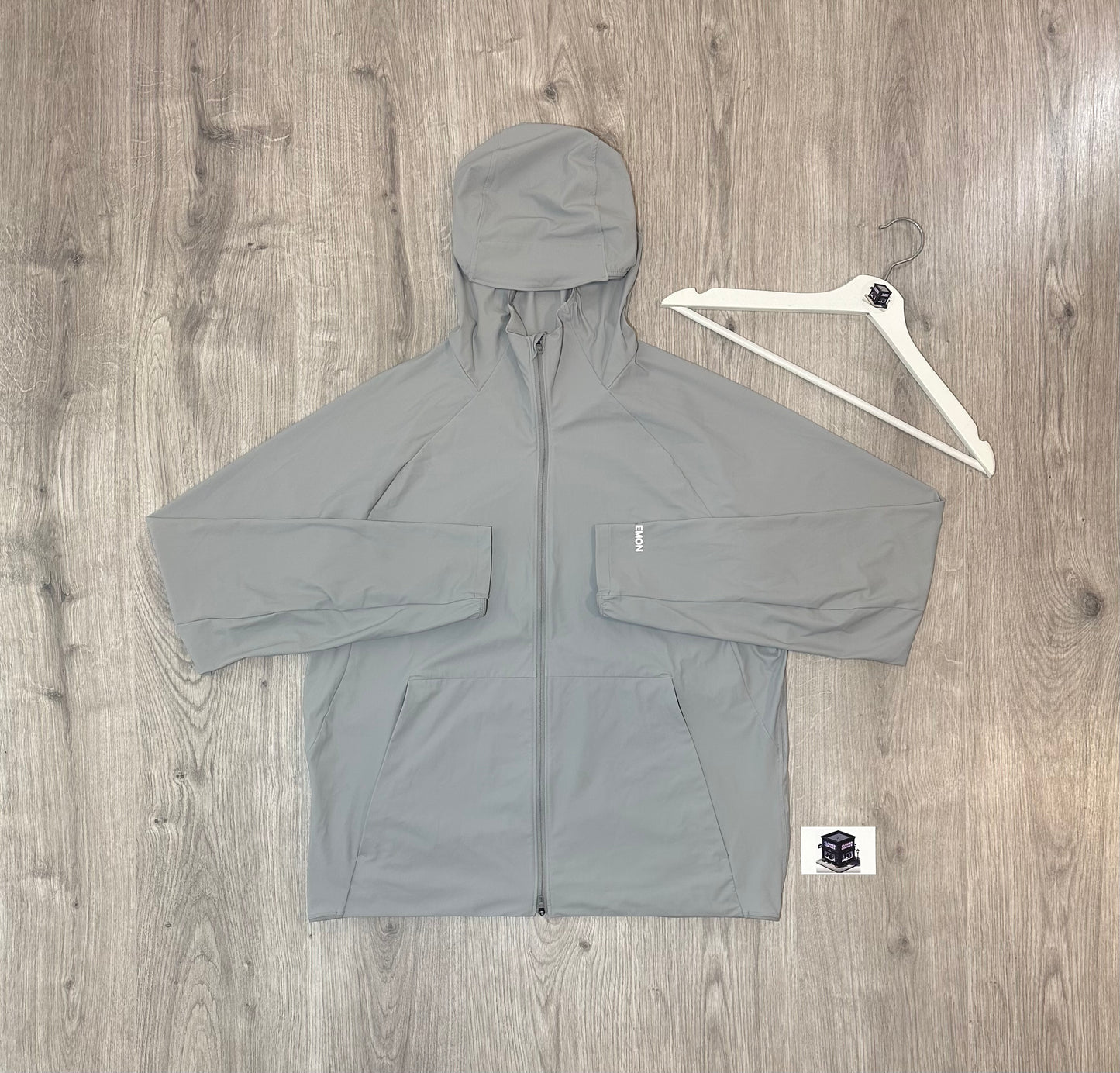 LULULEMON PACE BREAKER TRACKSUIT SILVER DROP SIZE LARGE