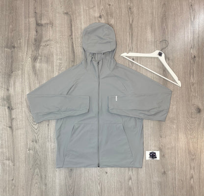 LULULEMON PACE BREAKER TRACKSUIT SILVER DROP SIZE LARGE