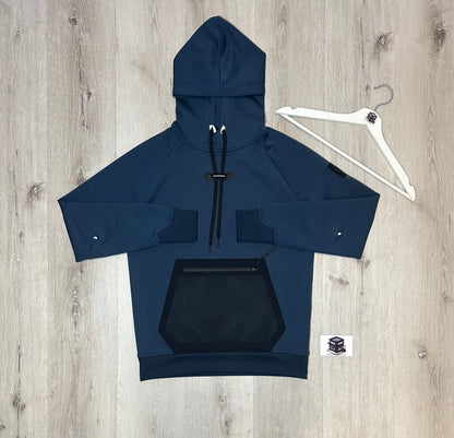 ON RUNNING TECH TRACKSUIT NAVY SIZE MEDIUM