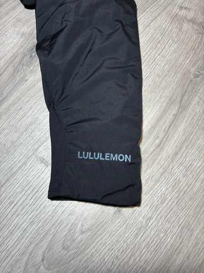MEN’S LULULEMON DOWN FOR IT ALL TRACKSUIT BLACK SIZE SMALL PANTS & MEDIUM JACKET