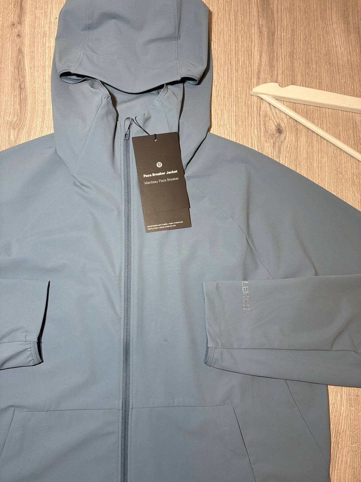 MEN’S LULULEMON TRACKSUIT STEEL BLUE/GREY SIZE SMALL