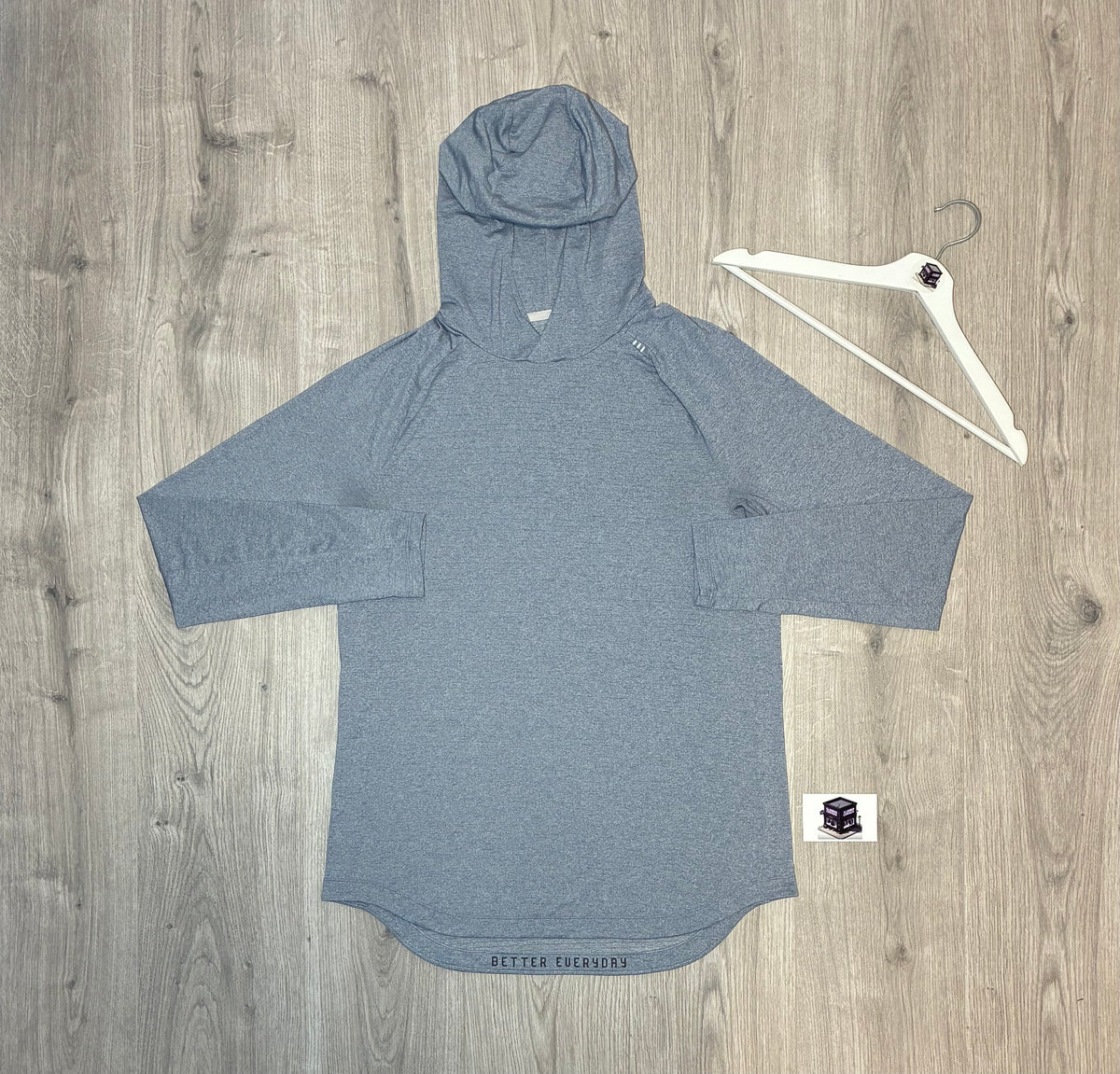 LULULEMON 3-PIECE TRACKSUIT BLUE/GREY SIZE LARGE