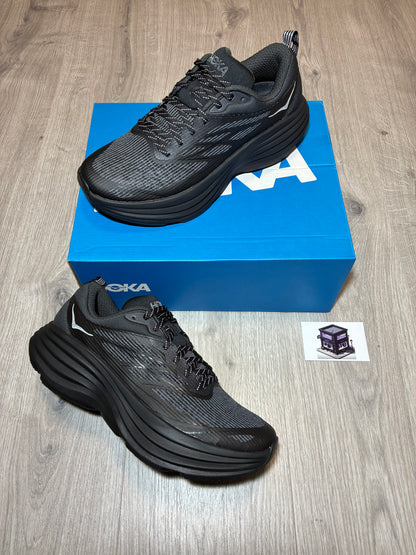 HOKA BONDI 8 CAGED BLACK