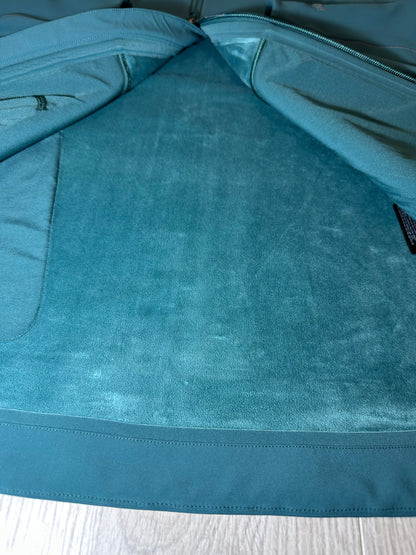 LULULEMON CROSS CHILL TRACKSUIT TEAL/GREY SIZE EXTRA LARGE