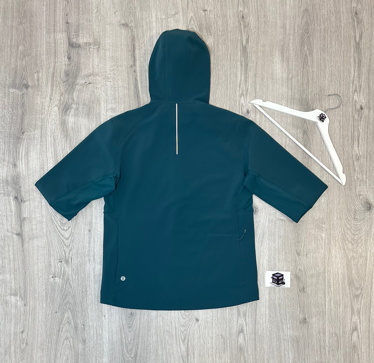 LULULEMON CROSS CHILL TRACKSUIT TEAL/GREY SIZE EXTRA LARGE