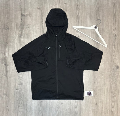 HOKA SKYFLOW TRACKSUIT BLACK SIZE MEDIUM