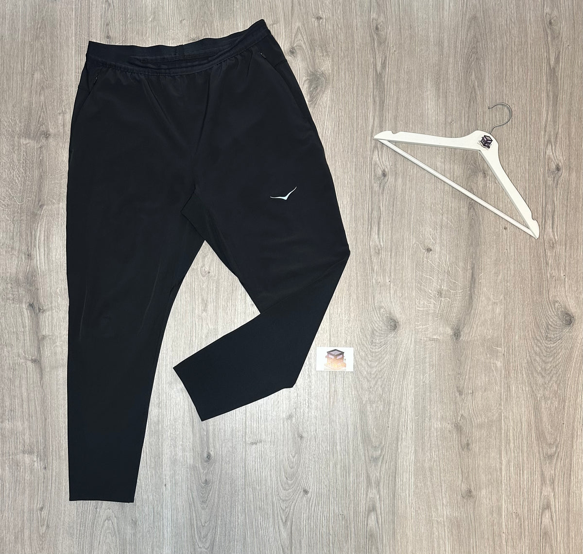 HOKA SKYFLOW TRACKSUIT BLACK SIZE MEDIUM