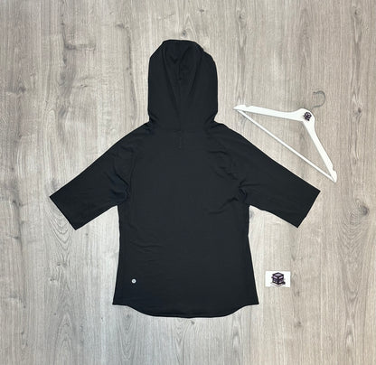 LULULEMON HOODIE TRACKSUIT BLACK SIZE MEDIUM